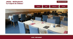 Desktop Screenshot of hotel-restaurant-craon.com