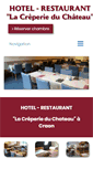 Mobile Screenshot of hotel-restaurant-craon.com